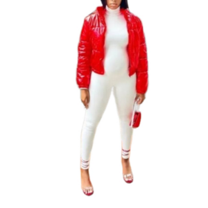Ladies turtle Neck Jumpsuit sz X-large